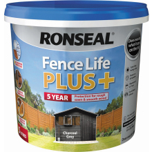 Ronseal Fence Life Plus 5ltr - Charcoal Grey