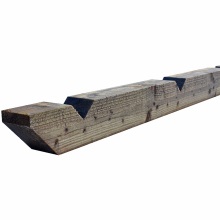 100mm x 125mm Notched Treated Softwood Post 2.4m - User Class 4
