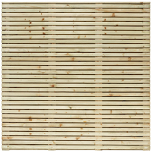 1.79m x 1.79m x 45mm Contemporary Panel - Green Treated