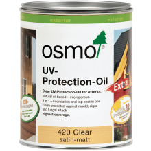 Osmo UV Protection Clear Satin - 0.75ltr