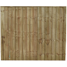 Closeboard Featheredge Fence Panel - 6'0'' x 3'0''