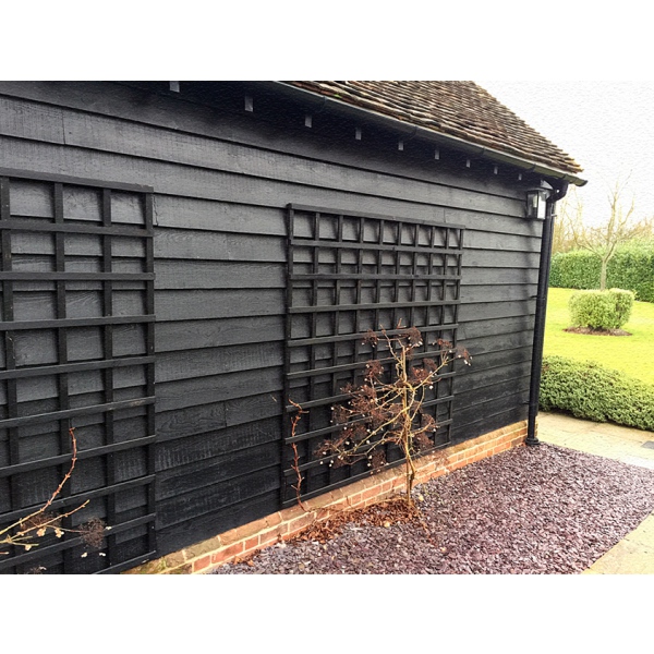 ex 32 x 175mm Black Painted Feather Edge The Timber Group