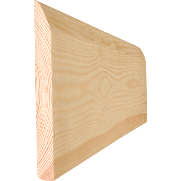 19 x 100mm Chamfered/Pencil Round Softwood Skirting (15 x 95mm Finish Size) (p/mtr)