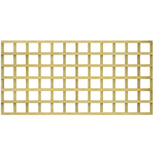 Square Trellis Panel - Green Treated 3'0" x 6'0"