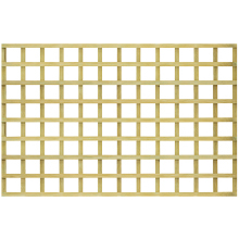 Square Trellis Panel - Green Treated 4'0" x 6'0"