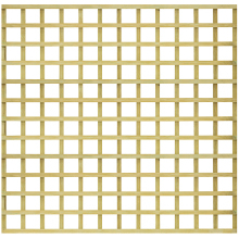 Square Trellis Panel - Green Treated 6'0" x 6'0"