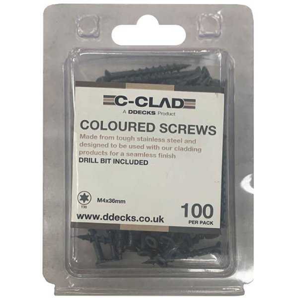 C-Clad Coloured Screws