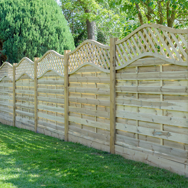 1.5m x 1.8m Elite Meloir Fence Panel