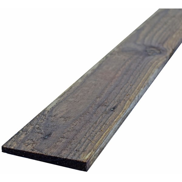 ex 22 x 125mm Feather Edge - Green Treated