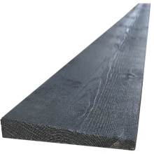 ex 32 x 175mm Black Painted Feather Edge 4.8m