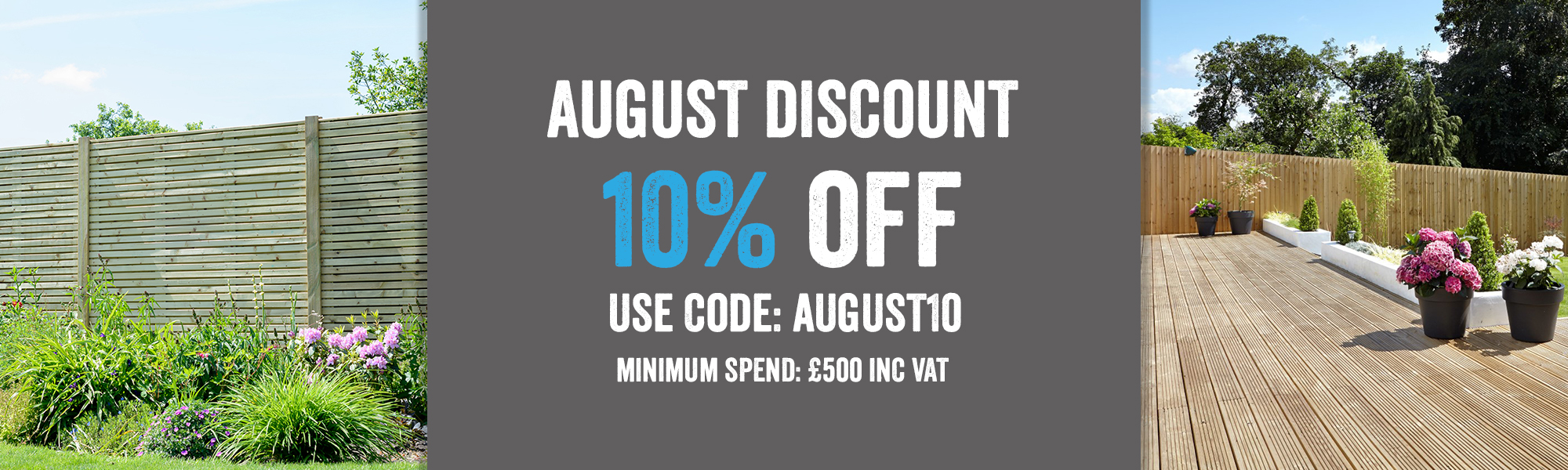 August Discount - AUGUST10